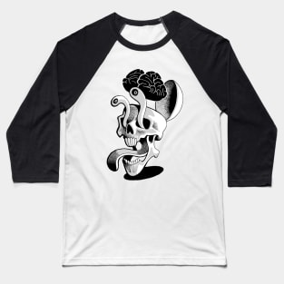 Twisted Skull Baseball T-Shirt